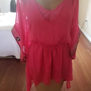 Tunic style top with matching tank